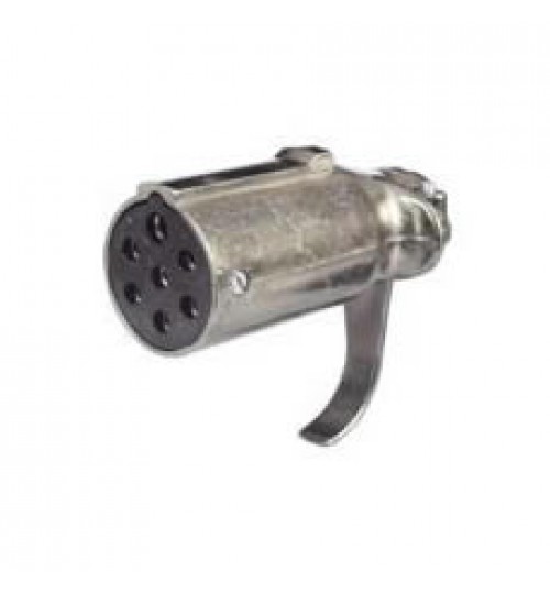 7 Pin Metal Trailer Clang Plug 047719